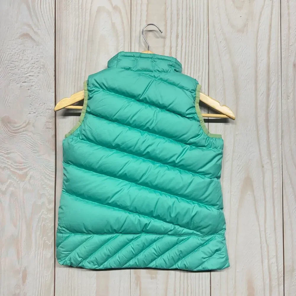Patagonia Girls Hi-Loft Goose Down 600 Fill Insulated Puffer Vest Size S (8)